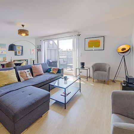 Le Maginot, T4 De Standing, Terrasse Et Parking Apartment Rennes Bagian luar foto