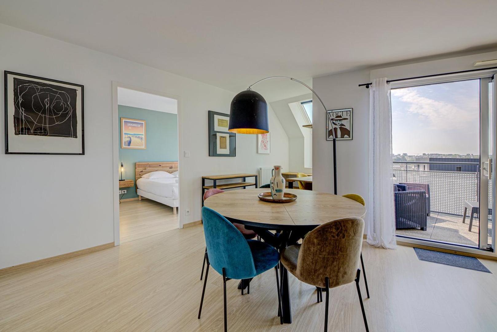Le Maginot, T4 De Standing, Terrasse Et Parking Apartment Rennes Bagian luar foto