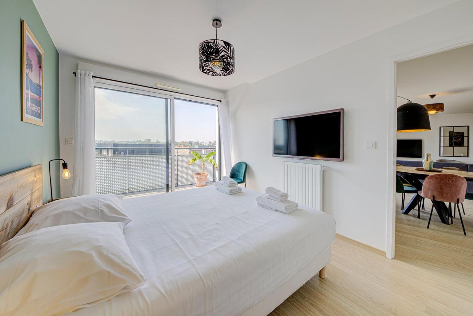 Le Maginot, T4 De Standing, Terrasse Et Parking Apartment Rennes Bagian luar foto